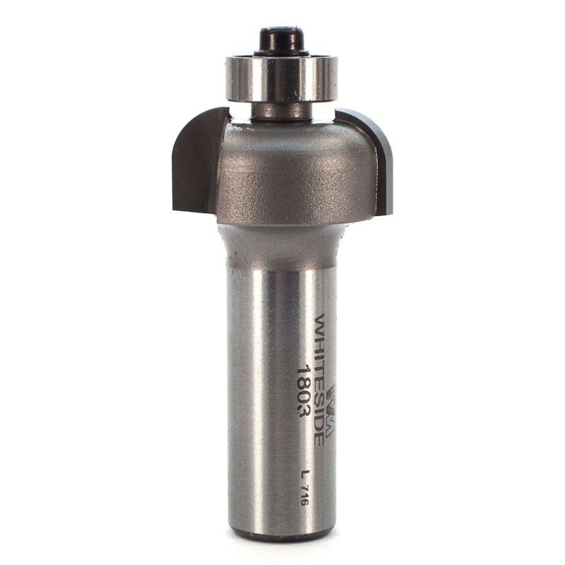 1803 Cove Router Bit 1/2" SH 1/4" R X 1" D X 1/2" CL